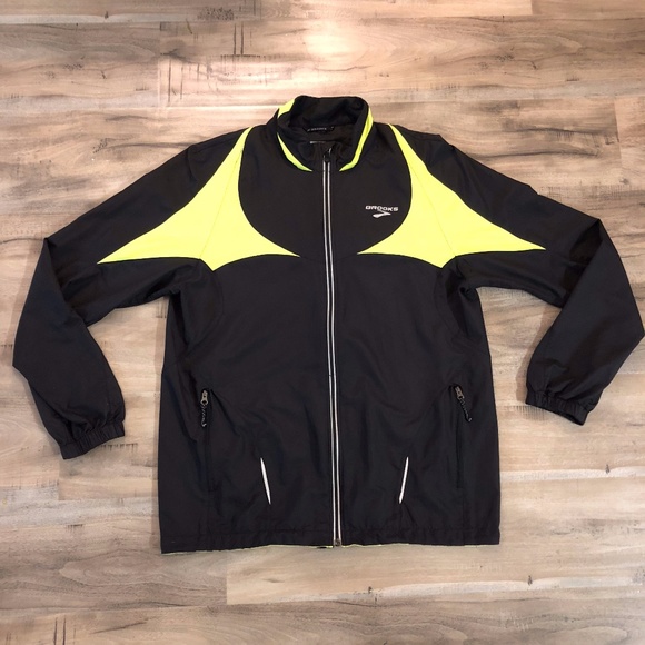 brooks jackets yellow